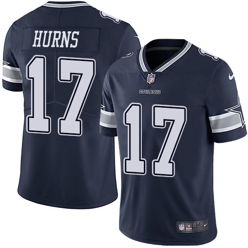 Mens Nike Dallas Cowboys 17 Allen Hurns Navy Blue Team Color Stitched Nfl Vapor Untouchable Limited Jersey