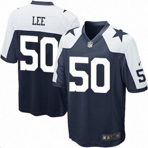Mens Nike Dallas Cowboys 50 Sean Lee Navy Blue Thanksgiving Alternate Stitched Nfl Nike Game Jersey