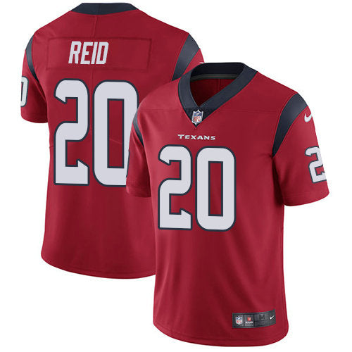 Mens Nike Houston Texans 20 Justin Reid Red Alternate Stitched Nfl Vapor Untouchable Limited Jersey