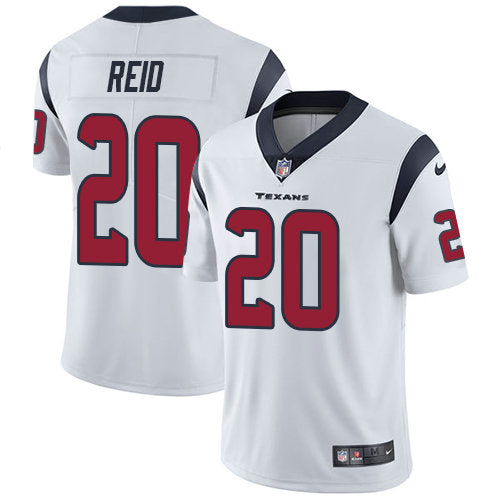 Mens Nike Houston Texans 20 Justin Reid White Stitched Nfl Vapor Untouchable Limited Jersey