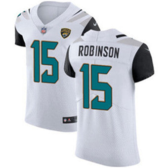 Mens Nike Jacksonville Jaguars 15 Allen Robinson White Stitched Nfl Vapor Untouchable Elite Jersey