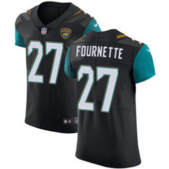 Mens Nike Jacksonville Jaguars 27 Leonard Fournette Black Alternate Stitched Nfl Vapor Untouchable Elite Jersey