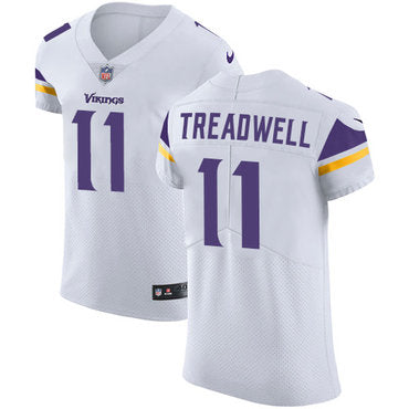 Mens Nike Minnesota Vikings 11 Laquon Treadwell White Stitched Nfl Vapor Untouchable Elite Jersey