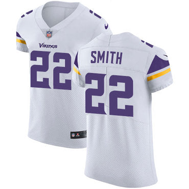 Mens Nike Minnesota Vikings 22 Harrison Smith White Stitched Nfl Vapor Untouchable Elite Jersey