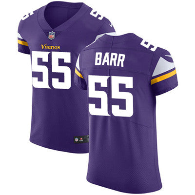 Mens Nike Minnesota Vikings 55 Anthony Barr Purple Team Color Stitched Nfl Vapor Untouchable Elite Jersey