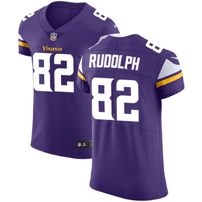 Mens Nike Minnesota Vikings 82 Kyle Rudolph Purple Team Color Stitched Nfl Vapor Untouchable Elite Jersey