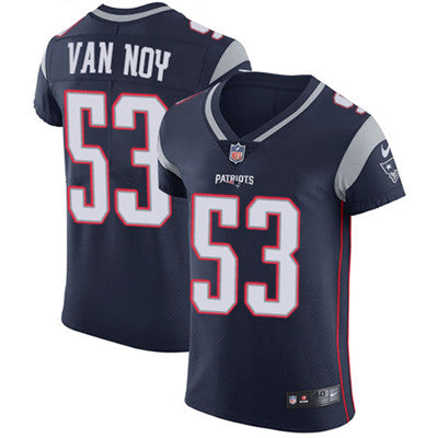 Mens Nike New England Patriots 53 Kyle Van Noy Navy Blue Team Color Stitched Nfl Vapor Untouchable Elite Jersey