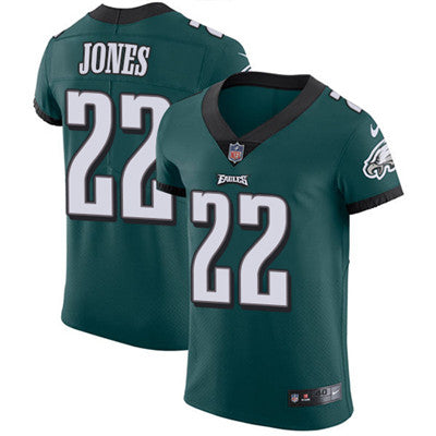 Mens Nike Philadelphia Eagles 22 Sidney Jones Midnight Green Team Color Stitched Nfl Vapor Untouchable Elite Jersey