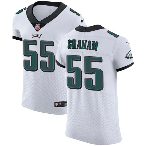 Mens Nike Philadelphia Eagles 55 Brandon Graham White Stitched Nfl Vapor Untouchable Elite Jersey