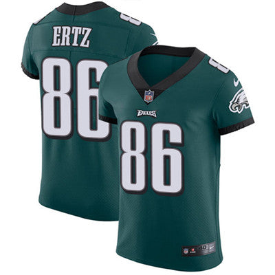 Mens Nike Philadelphia Eagles 86 Zach Ertz Midnight Green Team Color Stitched Nfl Vapor Untouchable Elite Jersey