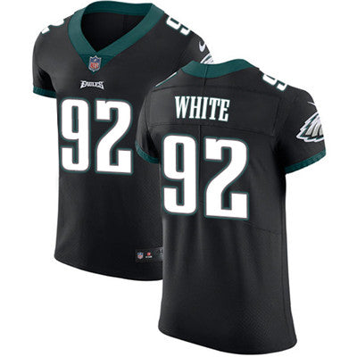 Mens Nike Philadelphia Eagles 92 Reggie White Black Alternate Stitched Nfl Vapor Untouchable Elite Jersey