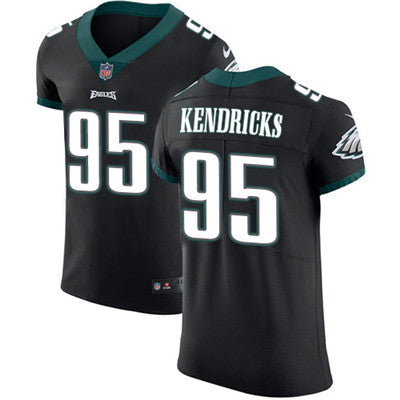 Mens Nike Philadelphia Eagles 95 Mychal Kendricks Black Alternate Stitched Nfl Vapor Untouchable Elite Jersey