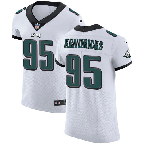 Mens Nike Philadelphia Eagles 95 Mychal Kendricks White Stitched Nfl Vapor Untouchable Elite Jersey