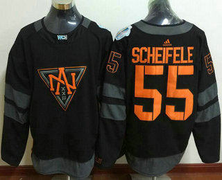 Mens North America Hockey 55 Mark Scheifele Black 2016 World Cup Of Hockey Stitched Wch Game Jersey