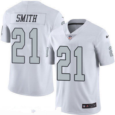 Mens Oakland Raiders 21 Sean Smith White 2016 Color Rush Stitched Nfl Nike Limited Jersey