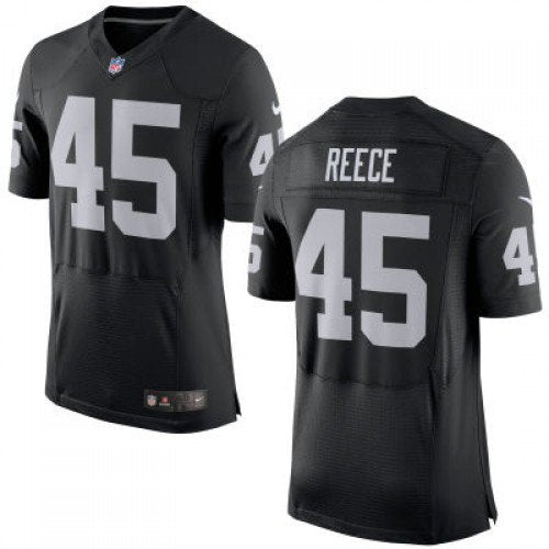 Mens Oakland Raiders 45 Marcel Reece Black Team Color 2015 Nfl Nike Elite Jersey
