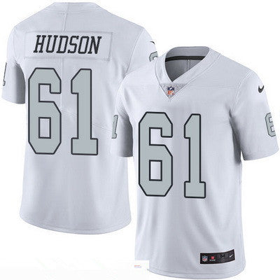 Mens Oakland Raiders 61 Rodney Hudson White 2016 Color Rush Stitched Nfl Nike Limited Jersey