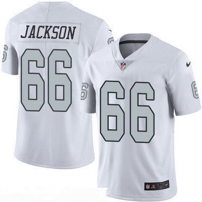 Mens Oakland Raiders 66 Gabe Jackson White 2016 Color Rush Stitched Nfl Nike Limited Jersey
