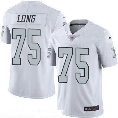 Mens Oakland Raiders 75 Howie Long Retired White 2016 Color Rush Stitched Nfl Nike Limited Jersey