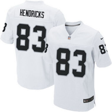 Mens Oakland Raiders 83 Ted Hendricks White Retired Player Nfl Nike Elite Jersey