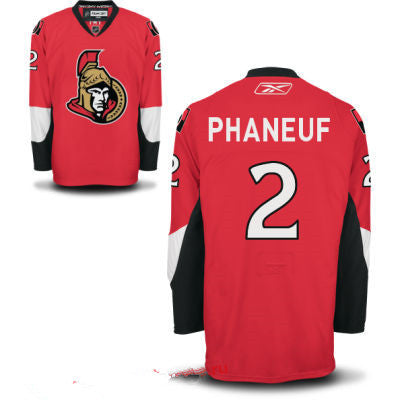 Mens Ottawa Senators 2 Dion Phaneuf Red Home Reebok Hockey Stitched Nhl Jersey
