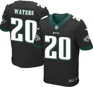 Mens Philadelphia Eagles 20 Andre Waters Black Retired Player Nfl Nike Elite Jersey