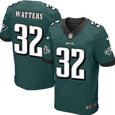 Mens Philadelphia Eagles 32 Ricky Watters Midnight Green Retired Player Nfl Nike Elite Jersey