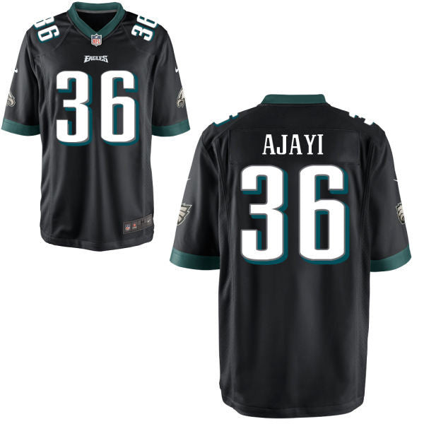 Mens Philadelphia Eagles 36 Jay Ajayi Nike Elite Black Jersey
