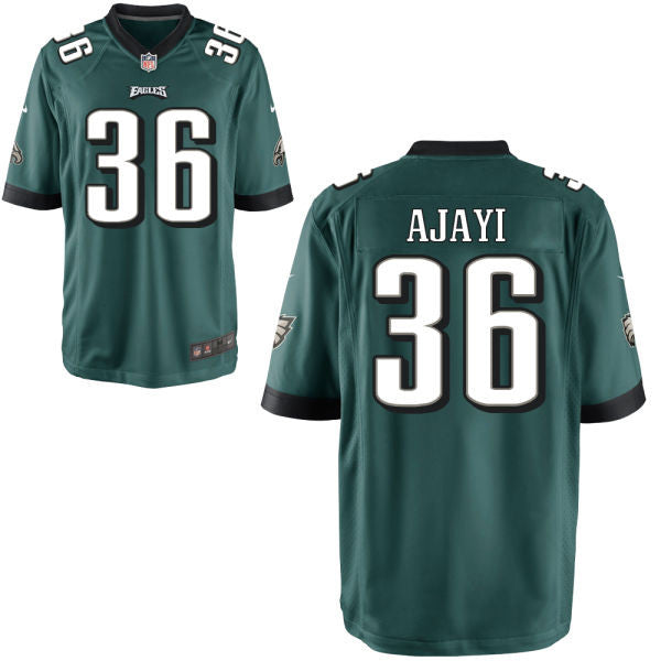 Mens Philadelphia Eagles 36 Jay Ajayi Nike Elite Midnight Green Jersey