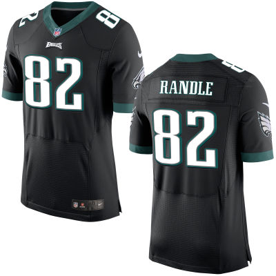 Mens Philadelphia Eagles 82 Rueben Randle Black Alternate Nfl Nike Elite Jersey