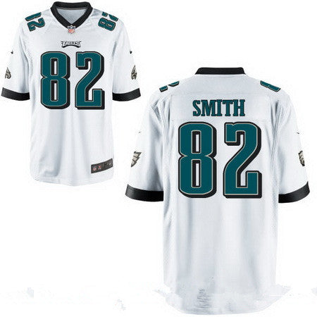 Mens Philadelphia Eagles 82 Torrey Smith White Road Stitched Nfl Nike Elite Jersey