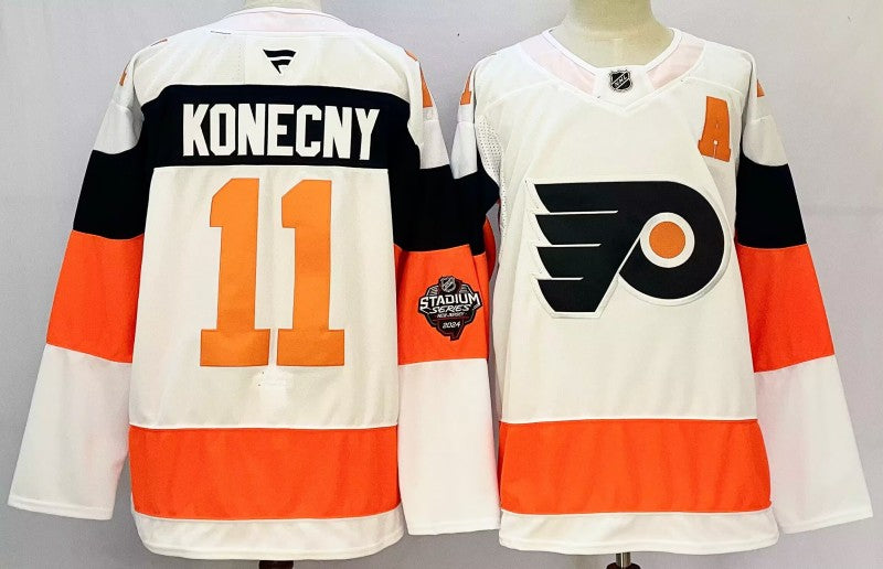 Men's Philadelphia Flyers #11 Travis Konecny Jersey