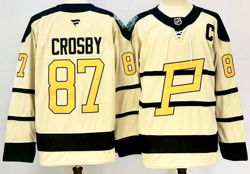 Men's Pittsburgh Penguins #87 Sidney Crosby Hockey Jersey