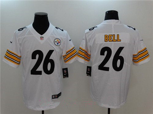 Mens Pittsburgh Steelers 26 Leveon Bell White 2017 Vapor Untouchable Stitched Nfl Nike Limited Jersey