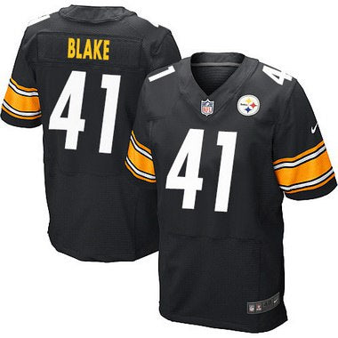 Mens Pittsburgh Steelers 41 Antwon Blake Black Team Color Nfl Nike Elite Jersey