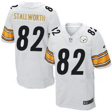 Mens Pittsburgh Steelers 82 John Stallworth White Retired Player Nfl Nike Elite Jersey