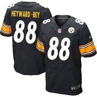 Mens Pittsburgh Steelers 88 Darrius Heyward bey Black Team Color Nfl Nike Elite Jersey