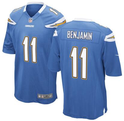 Mens San Diego Chargers 11 Travis Benjamin Light Blue Alternate Nfl Nike Elite Jersey