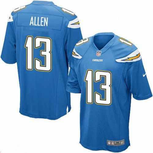 Mens San Diego Chargers 13 Keenan Allen Light Blue Alternate Stitched Nfl Nike Game Jersey
