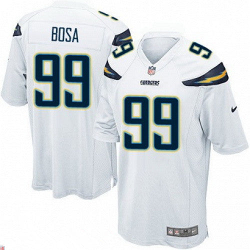 Mens San Diego Chargers 99 Joey Bosa White Road Stitched Nfl Nike Game Jersey