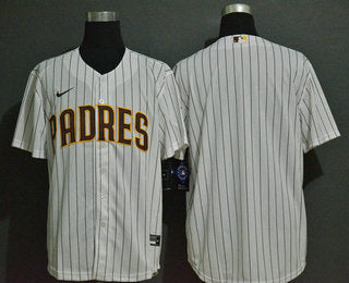 Mens San Diego Padres Blank White Stitched Mlb Cool Base Nike Jersey