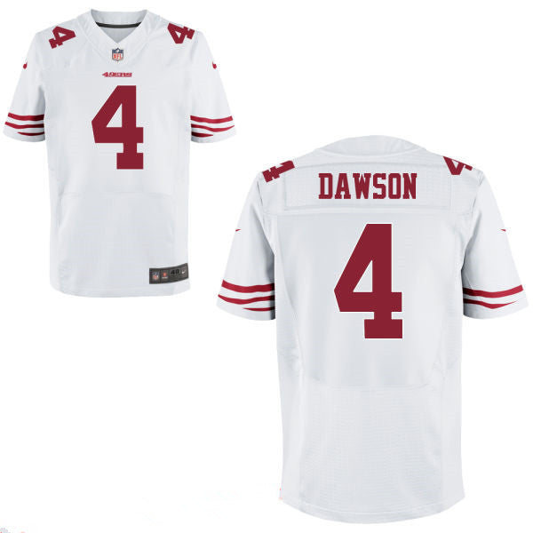 Mens San Francisco 49ers 4 Phil Dawson Red Team Color Stitched Nfl Nike Elite Jersey