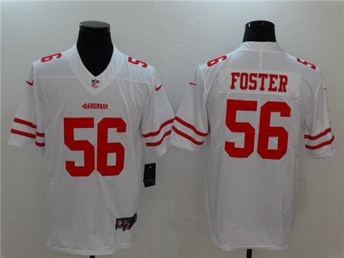 Mens San Francisco 49ers 56 Reuben Foster White 2017 Vapor Untouchable Stitched Nfl Nike Limited Jersey
