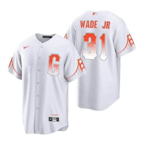 Mens San Francisco Giants 31 Lamonte Wade Jr City Connect Mlb Cool Base Nike Jersey