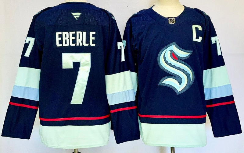 Men's Seattle Kraken #7 Jordan Eberle Jersey Stitched
