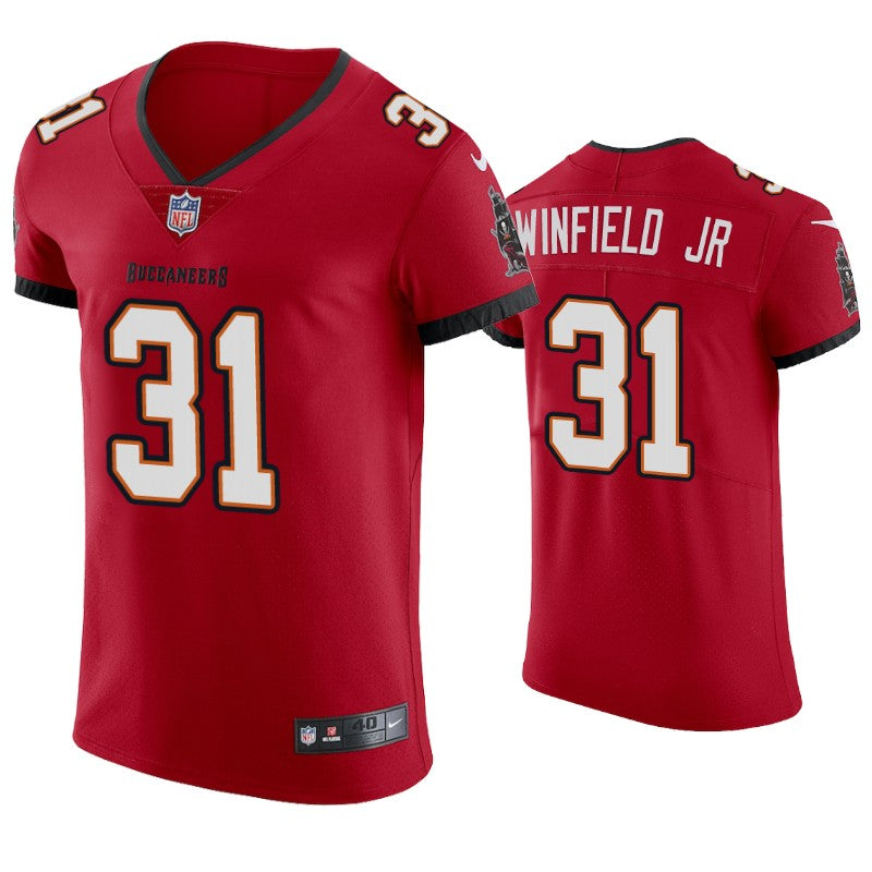 Mens Tampa Bay Buccaneers Antoine Winfield Jr Vapor Elite Jersey Red