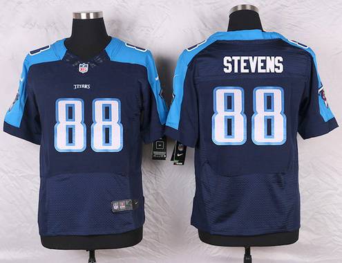 Mens Tennessee Titans 88 Craig Stevens Navy Blue Alternate Nfl Nike Elite Jersey
