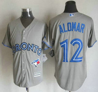 Mens Toronto Blue Jays 12 Roberto Alomar White Retired Player 2015 Mlb Cool Base Jersey
