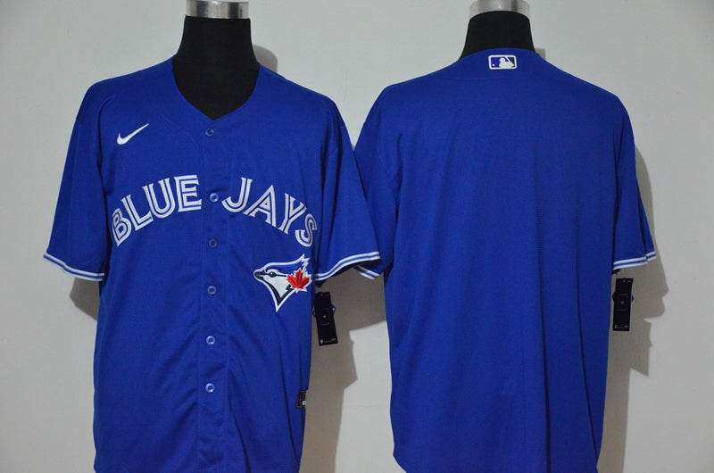 Mens Toronto Blue Jays Blank Blue Stitched Mlb Cool Base Nike Jersey