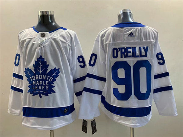 Mens Toronto Maple Leafs 90 Ryan Oreilly White Stitched Jersey